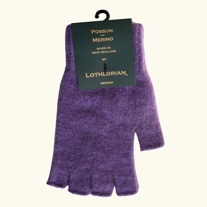 Lothlorian 9924 open fingered glove in Heather