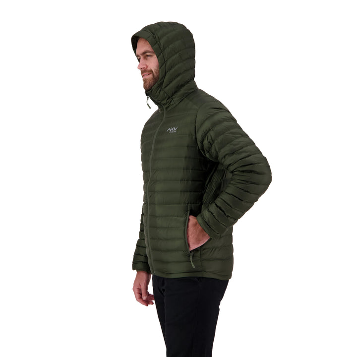 Mens Peak XV Zephyr Down Jacket in Frontier Green, product photograph 6