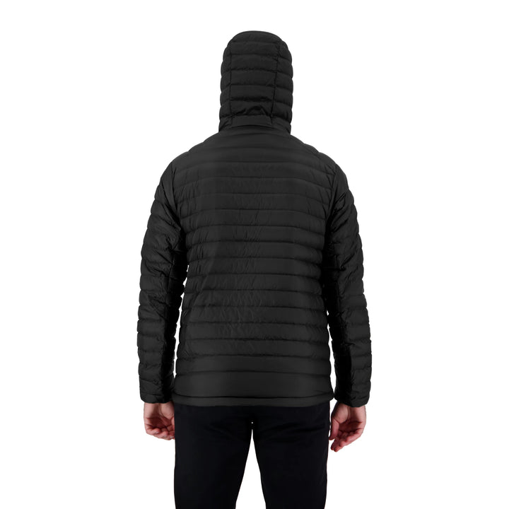 Mens Peak XV Zephyr Down Jacket in Jet Black, product photograph 4
