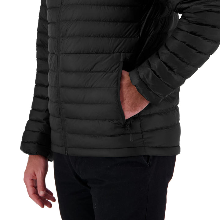 Mens Peak XV Zephyr Down Jacket in Jet Black, product photograph 11