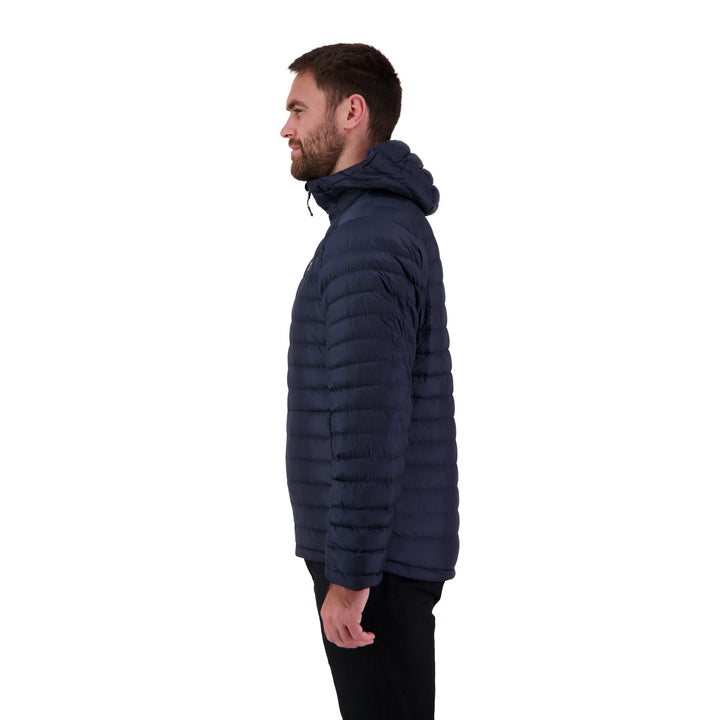 Mens Peak XV Zephyr Down Jacket in Midnight, product photograph 2