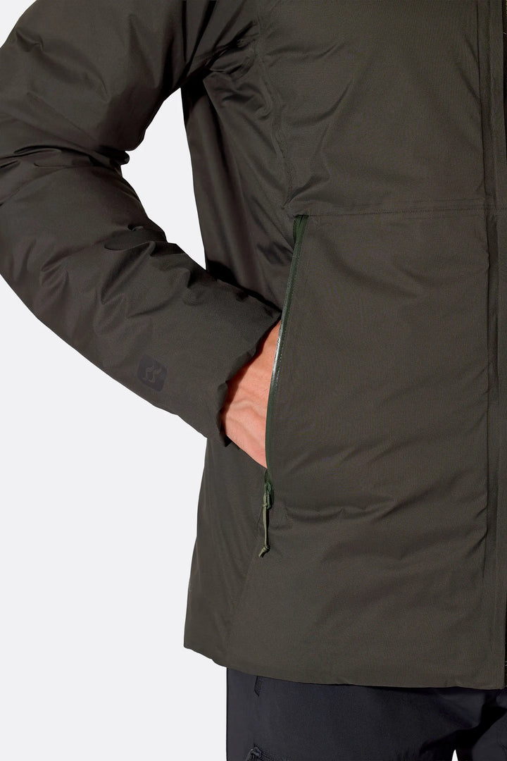 Mens Rab Microlight Shield Waterproof Down Jacket