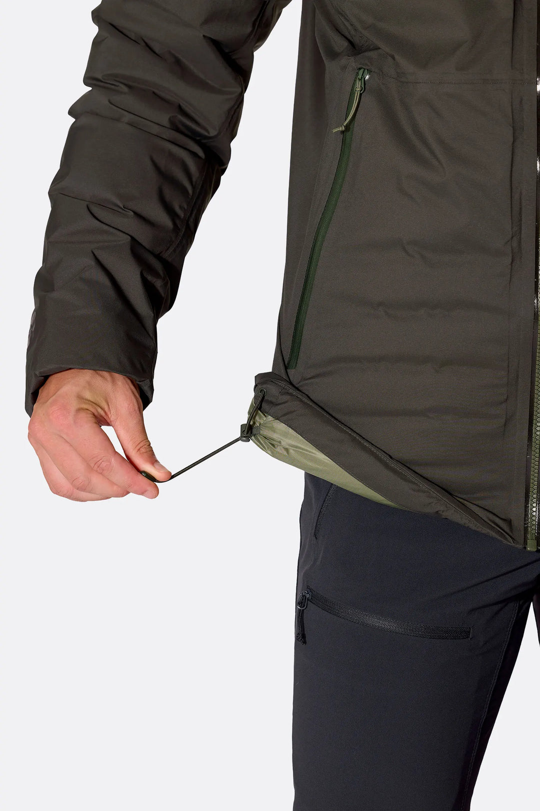 Mens Rab Microlight Shield Waterproof Down Jacket