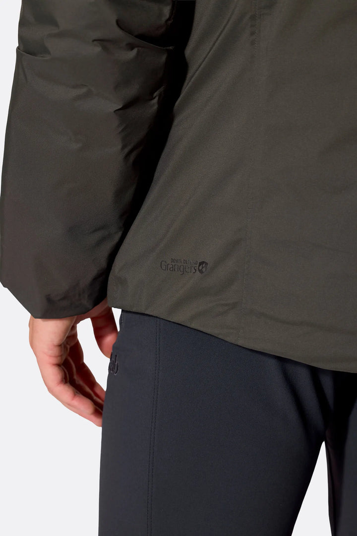 Mens Rab Microlight Shield Waterproof Down Jacket