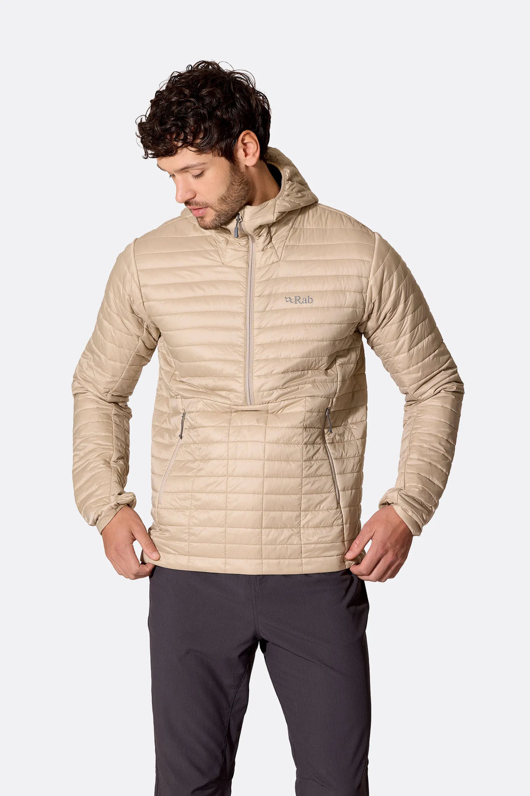 Mens Rab Microlighter Pullover Down Jacket
