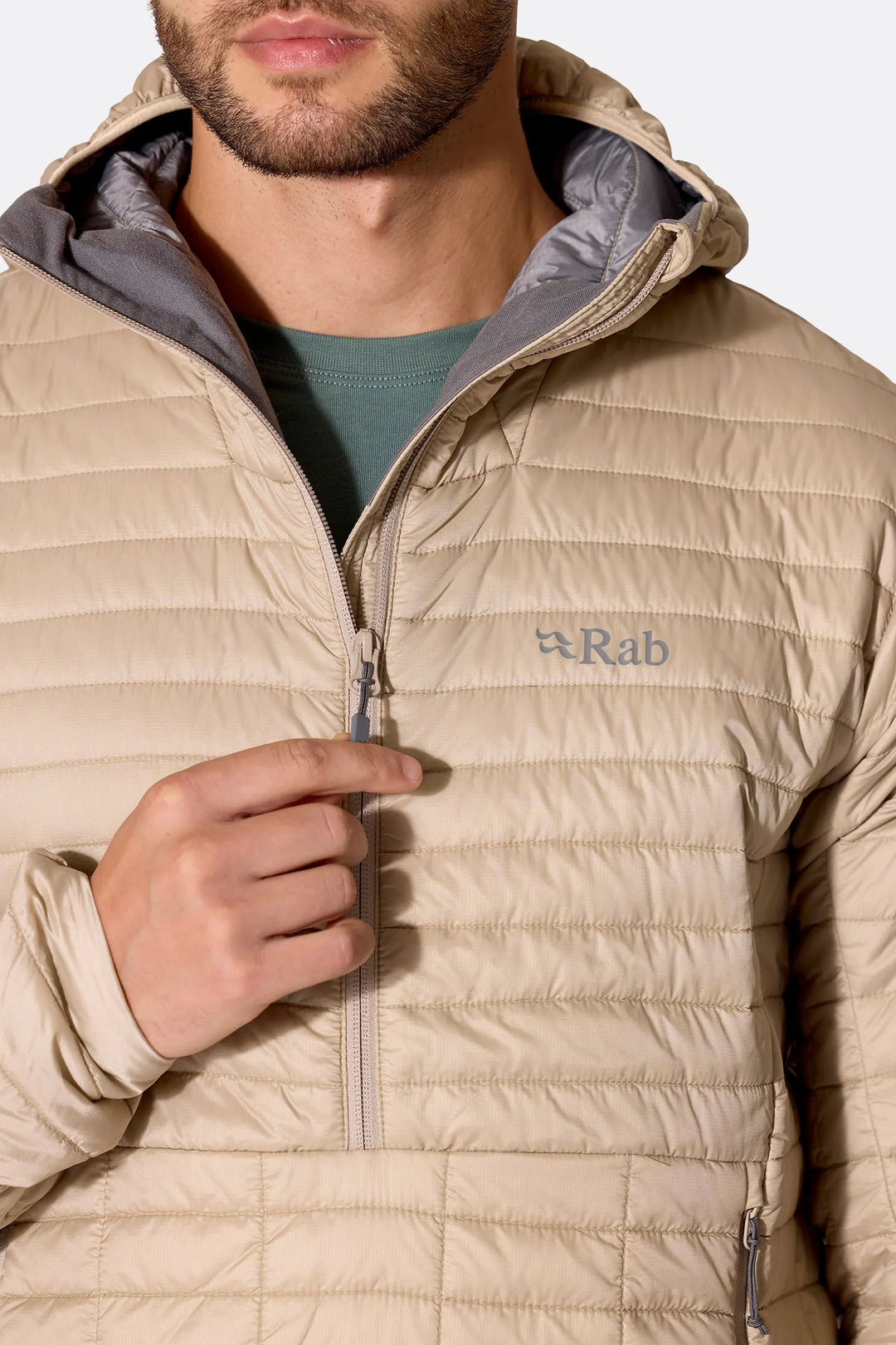 Mens Rab Microlighter Pullover Down Jacket