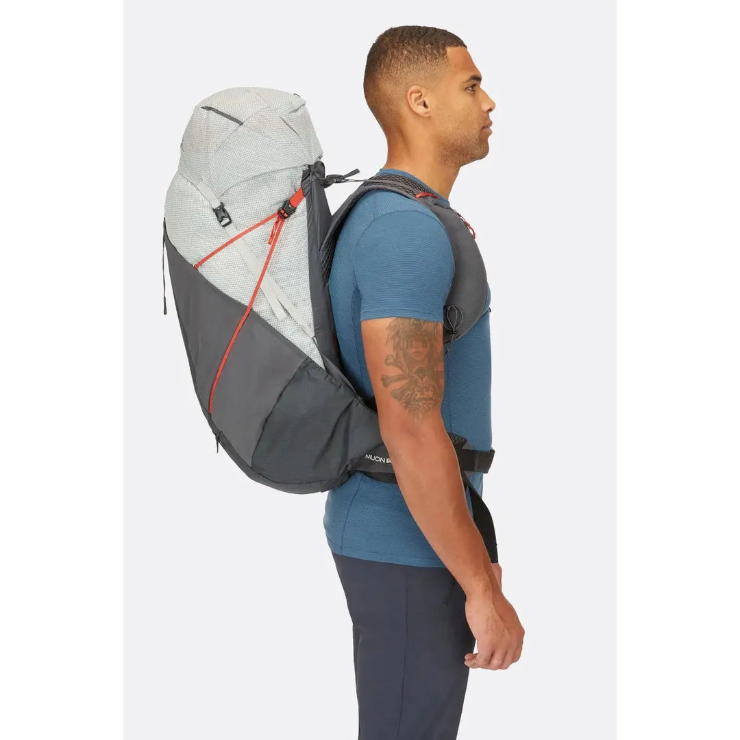 Rab Muon Mens 50 Litre Ultralight Hiking Pack NZ | Dwights Dwights Outdoors Rab Muon Mens 50 Litre Ultralight Hiking Pack NZ | Dwights Dwights Outdoors