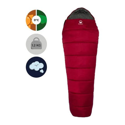 Domex Nimbus 200 Sleeping Bag, Burgundy