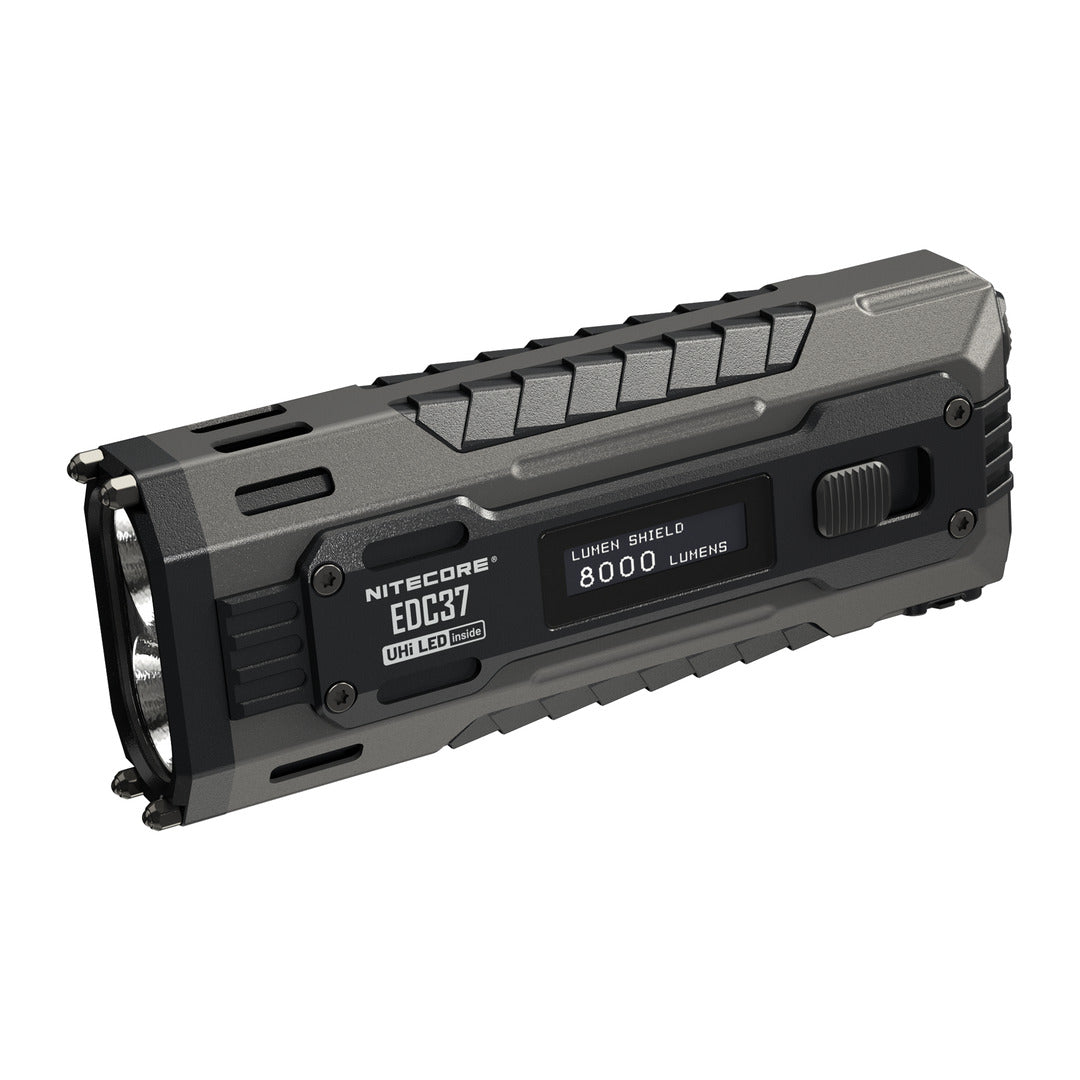 Nitecore EDC37 8000 Lumen USB-C Rechargeable Flat EDC Flashlight | Nitecore NZ