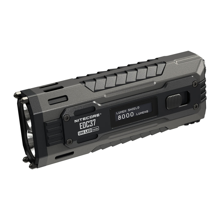 Nitecore EDC37 8000 Lumen USB-C Rechargeable Flat EDC Flashlight | Nitecore NZ