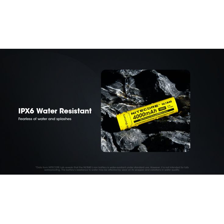 Nitecore NL1840 Spare Battery