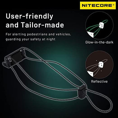 NITECORE NU25 UL 400 Lumens Rechargeable Ultralight Headlamp