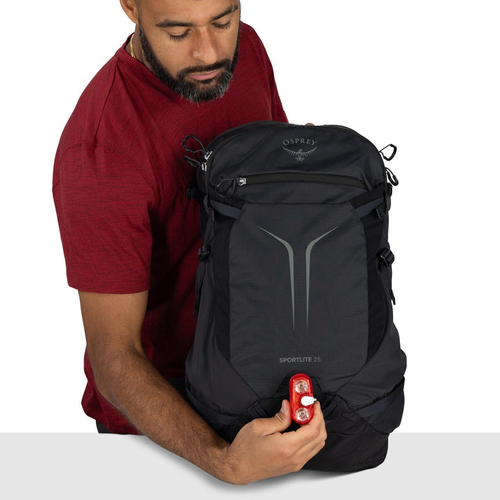 Osprey Sportlite 25 – blinker light attachment