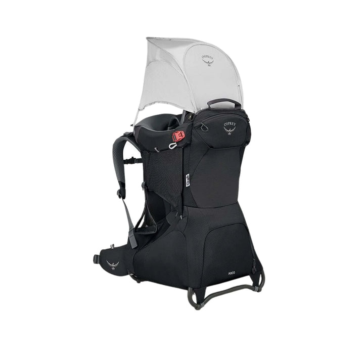 Osprey Poco Child Carrier with Rain Cover — detail | Osprey NZ