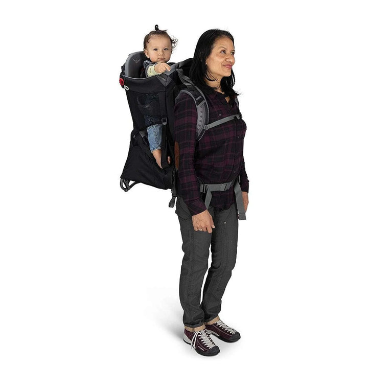 Osprey Poco Child Carrier with Rain Cover — detail | Osprey NZ