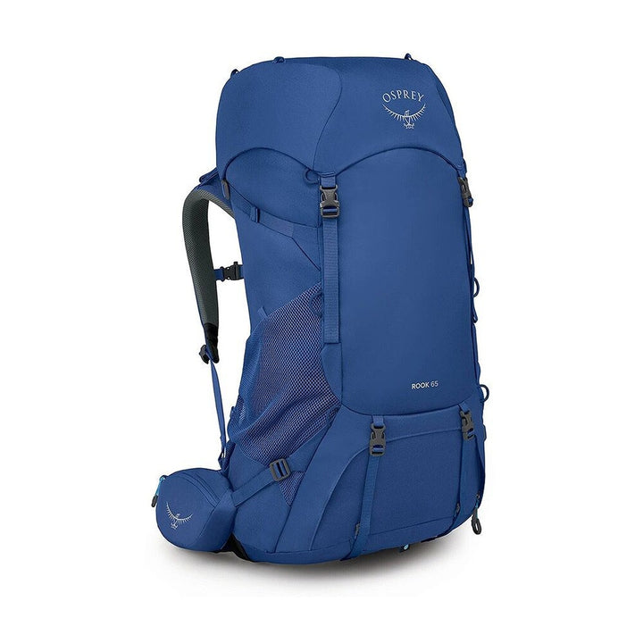 Osprey Rook 65 backpack in Astrology Blue/Blue Flame – view 1