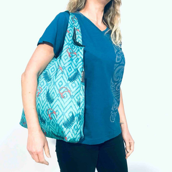Packable Shopper - Wild Kiwi