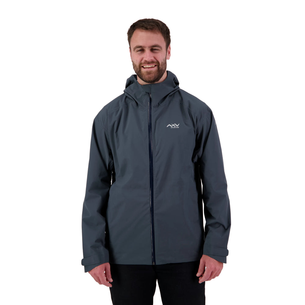 Peak XV Mens Pinnacle Waterproof Jacket in Midnight, product photograph 1