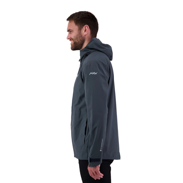 Peak XV Mens Pinnacle Waterproof Jacket in Midnight, product photograph 2