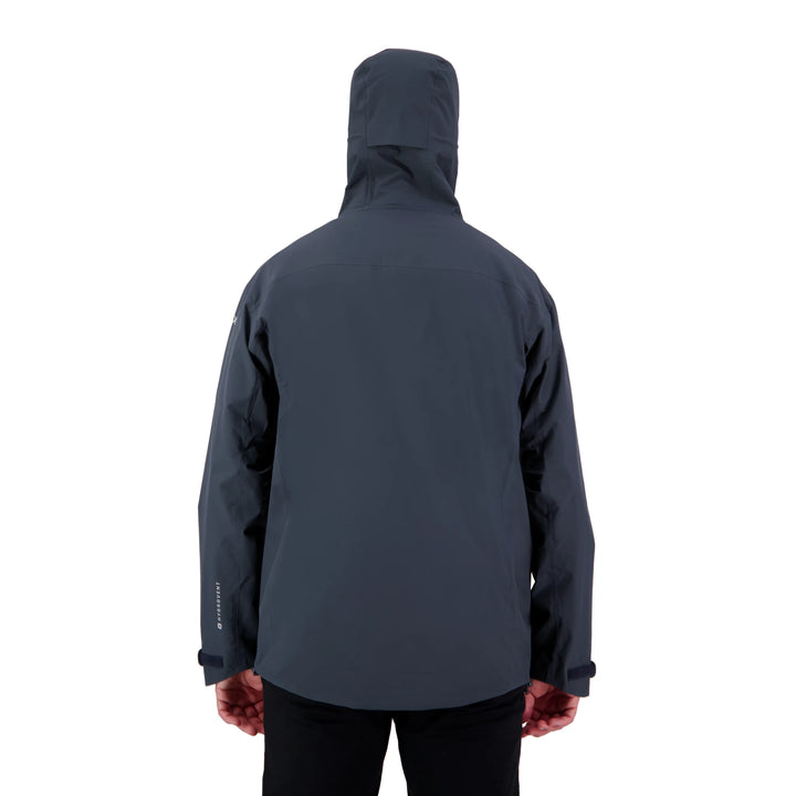 Peak XV Mens Pinnacle Waterproof Jacket in Midnight, product photograph 4
