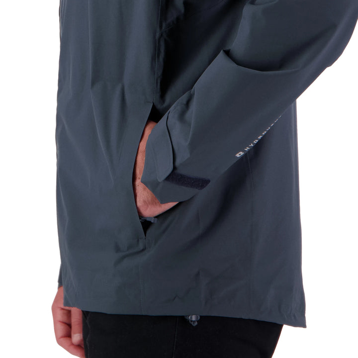 Peak XV Mens Pinnacle Waterproof Jacket in Midnight, product photograph 6