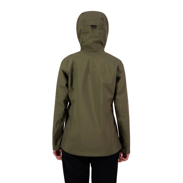 Peak XV Womens Holdsworth Jacket V2 in Army Green, product photograph 4
