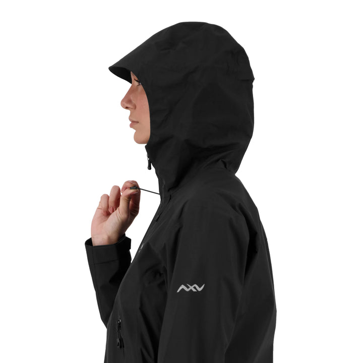 Peak XV Womens Holdsworth Jacket V2 in Black, product photograph 6