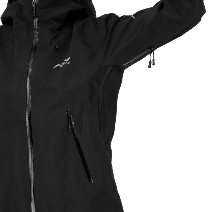 Peak XV Womens Holdsworth Jacket V2 in Black, product photograph 8