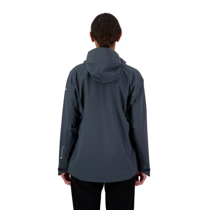 Peak XV Womens Pinnacle Waterproof Jacket in Midnight, product photograph 3