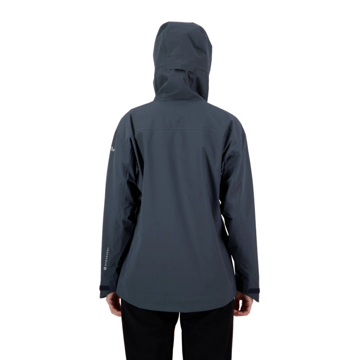 Peak XV Womens Pinnacle Waterproof Jacket in Midnight, product photograph 4