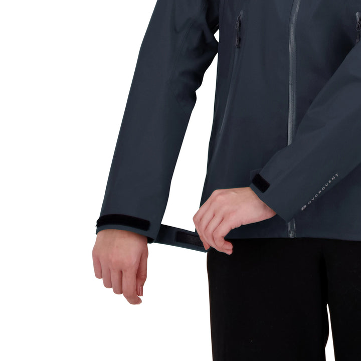 Peak XV Womens Pinnacle Waterproof Jacket in Midnight, product photograph 9