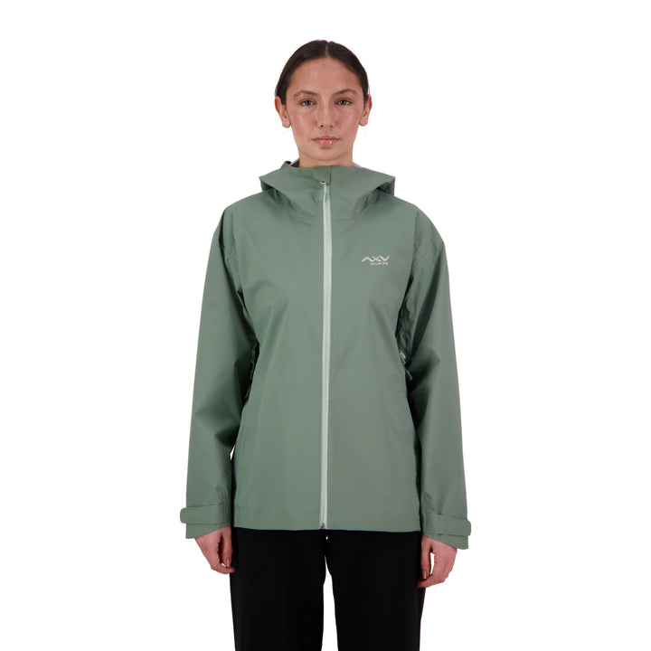 Peak XV Womens Pinnacle Waterproof Jacket in Mint, product photograph 1