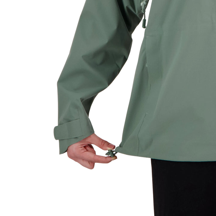 Peak XV Womens Pinnacle Waterproof Jacket in Mint, product photograph 8