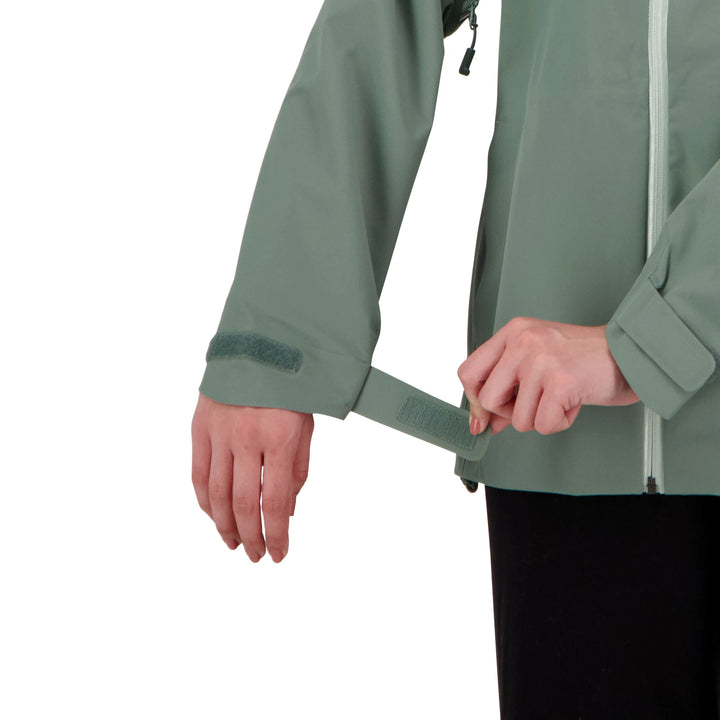 Peak XV Womens Pinnacle Waterproof Jacket in Mint, product photograph 10