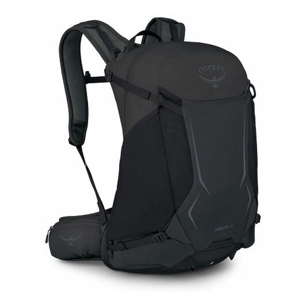 Osprey Hikelite 28 Hiking Backpack - Raven Black