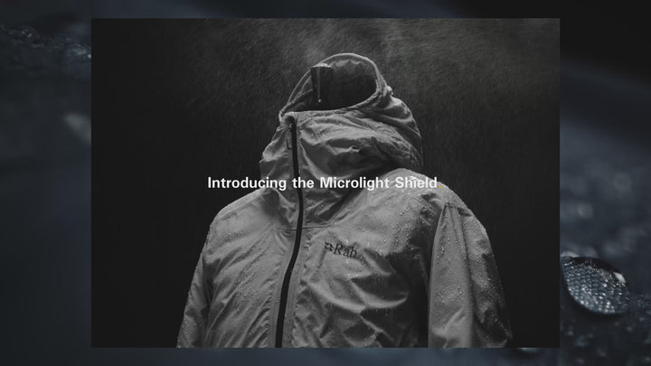 Mens Rab Microlight Shield Waterproof Down Jacket