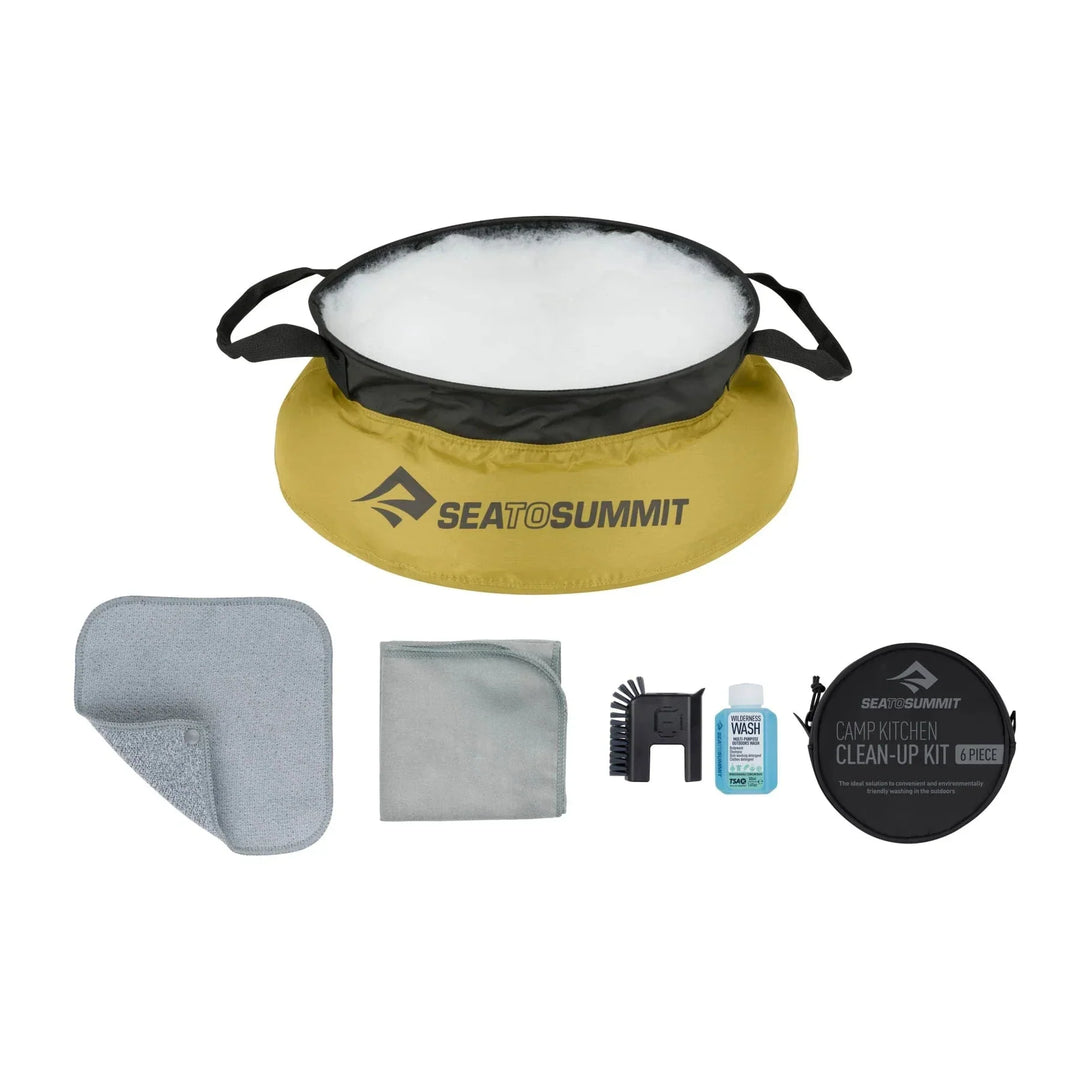 Sea To Summit Camp Kitchen Clean-Up Kit With Soap