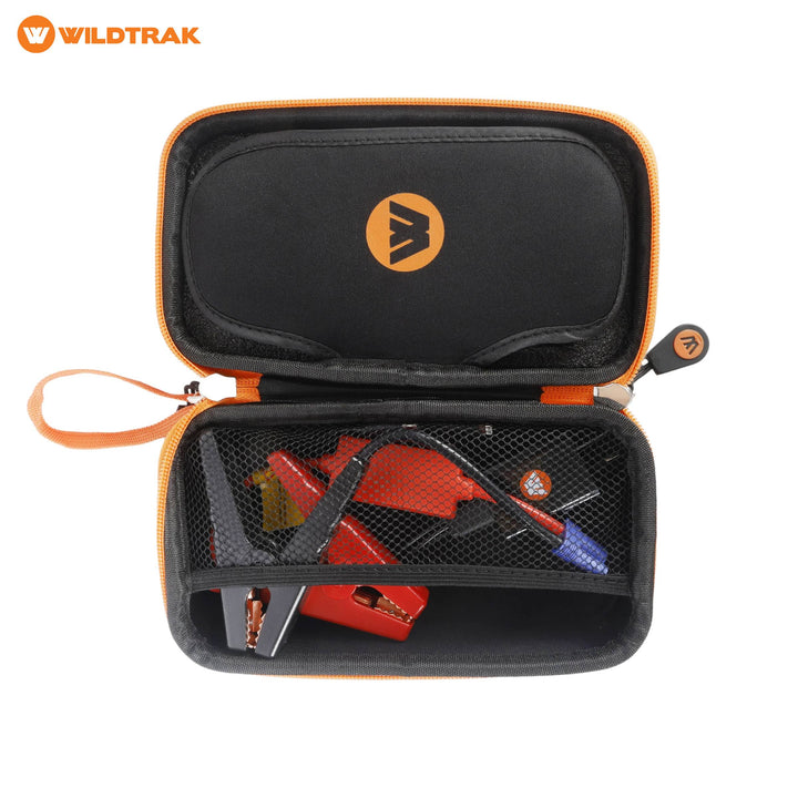Wildtrak S1000A carry case with accessories stored inside