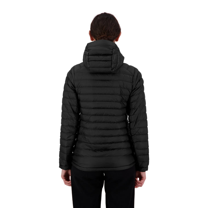 Womens Peak XV Zephyr Down Jacket in Jet Black, product photograph 3