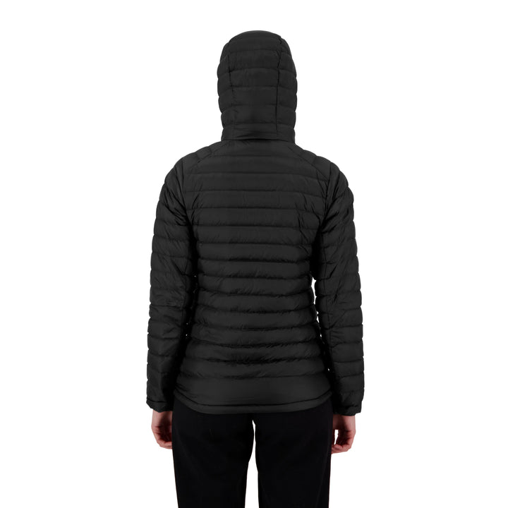 Womens Peak XV Zephyr Down Jacket in Jet Black, product photograph 4