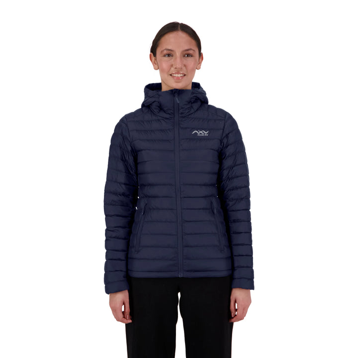 Womens Peak XV Zephyr Down Jacket in Midnight, product photograph 1