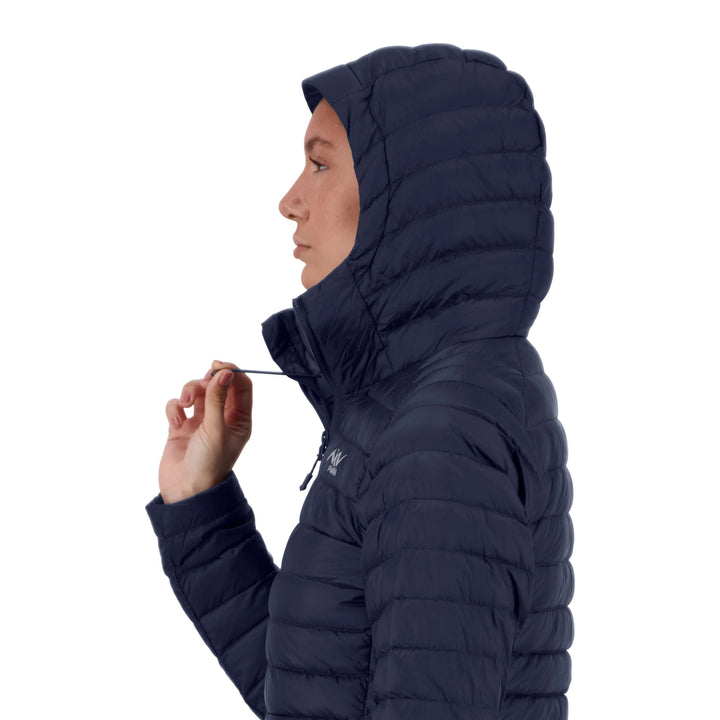 Womens Peak XV Zephyr Down Jacket in Midnight, product photograph 7