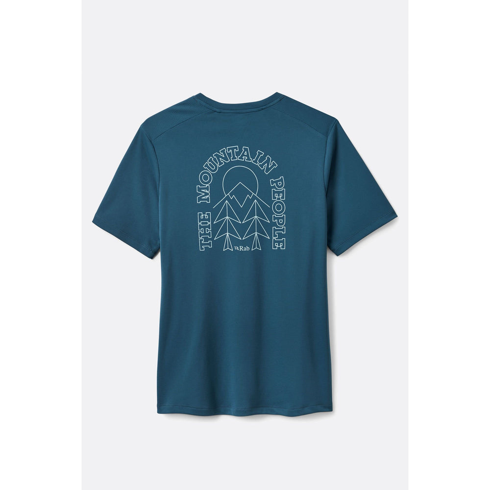 Rab Women's Force Cirque Tee — detail | Rab NZ