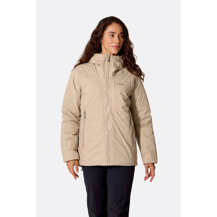 Womens Rab Microlight Shield Waterproof Down Jacket