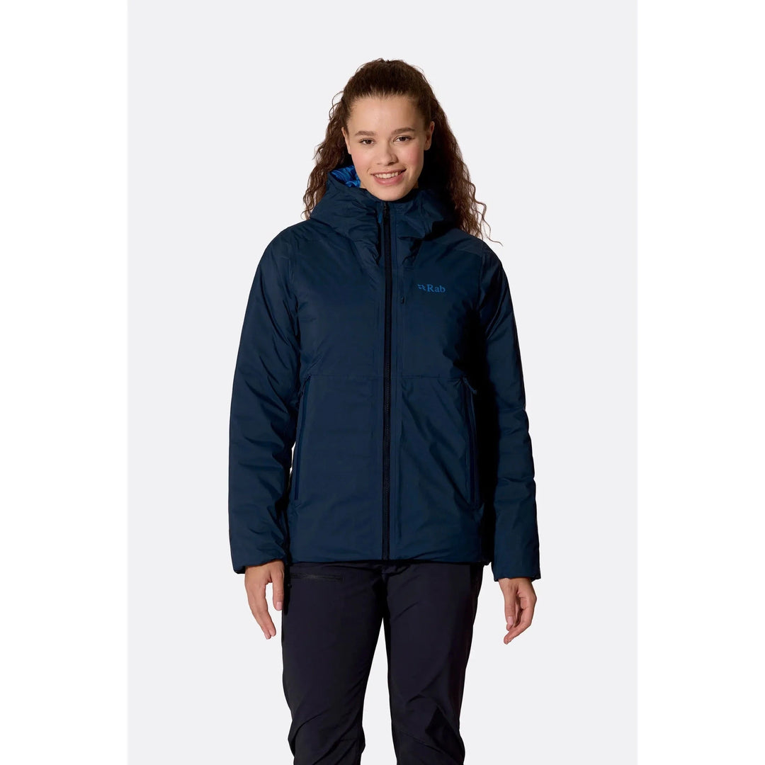 Womens Rab Microlight Shield Waterproof Down Jacket