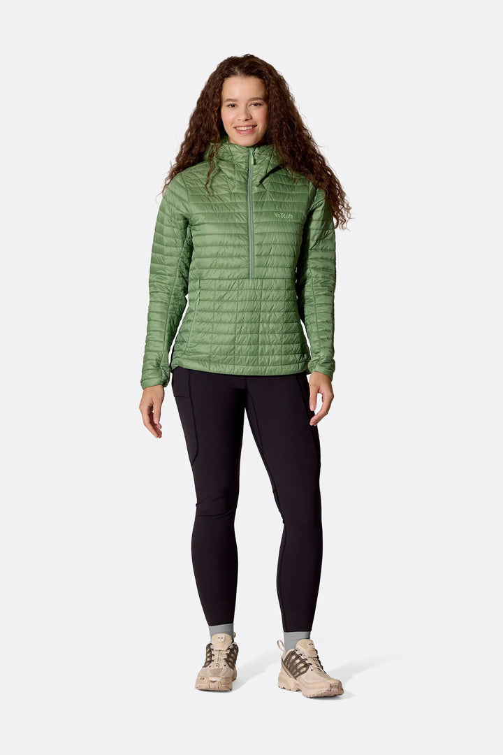 Womens Rab Microlighter Pullover Down Jacket