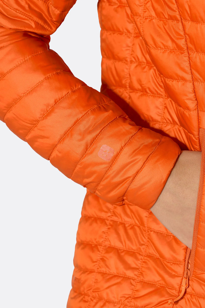 Womens Rab Microlighter Pullover Down Jacket