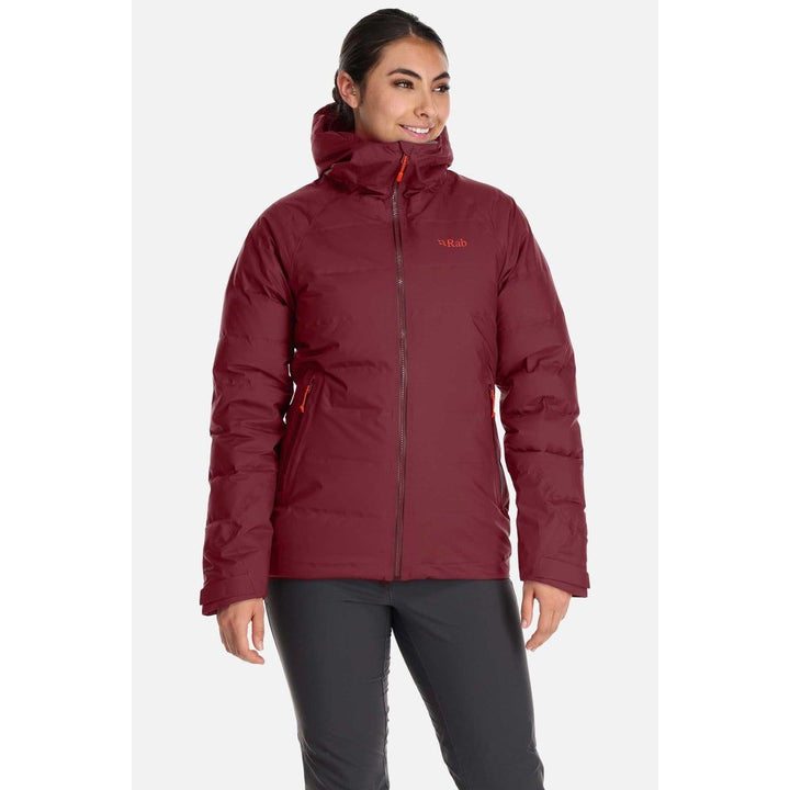 Womens Rab Valiance Waterproof Down Jacket Dwights Outdoors