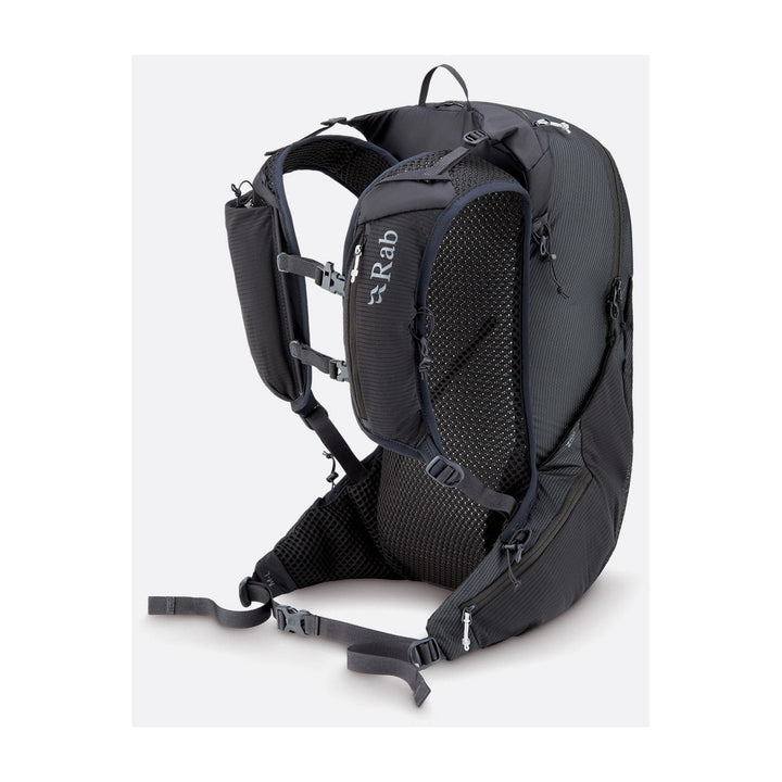 Rab Nitron 25 Lightweight Pack - Anthracite back detail