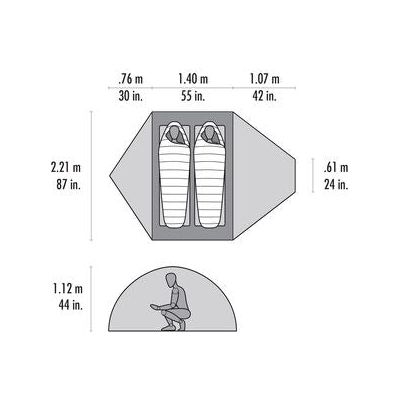 MSR Remote 2 Mountaineering Tent